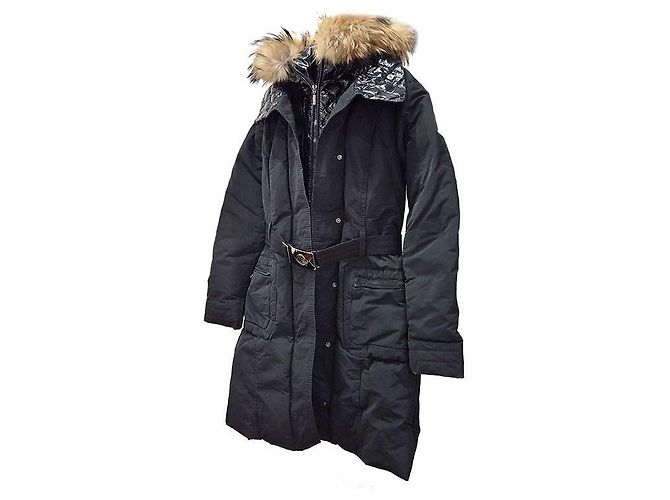 Moncler Relleno de cinturón ROMNEY Negro - vista 2