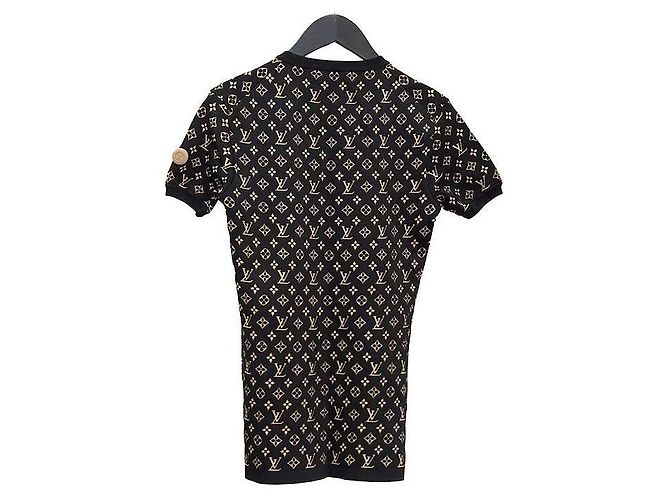 Louis Vuitton Monogram Short Sleeve Knit Black - view 4