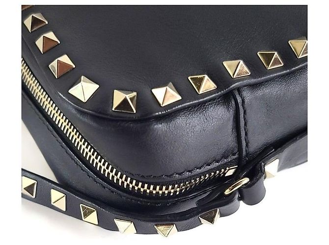 Valentino Rockstud Umhängetasche Schwarz - Ansicht 5