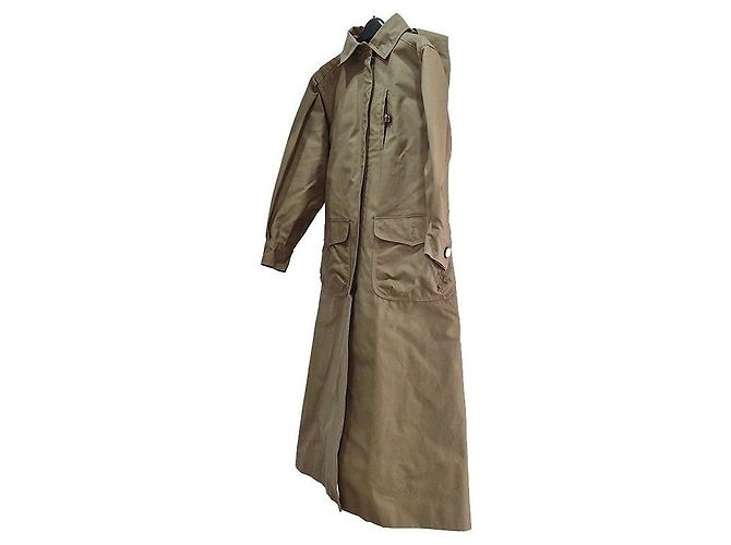 Chanel Abrigo Trench Camel Resort - vista 2