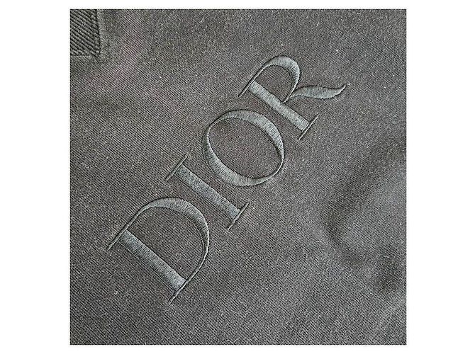Dior Christian Logo T-Shirt Schwarz - Ansicht 4