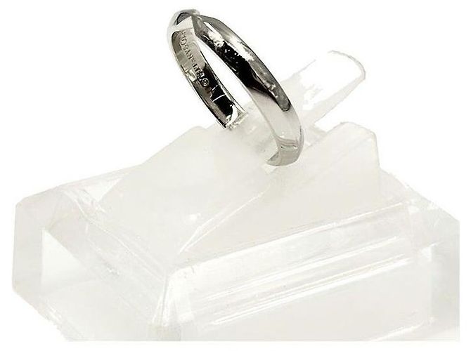 Tiffany & Co Anillo Estrecho Anidado Tiffany Blanco - vista 2