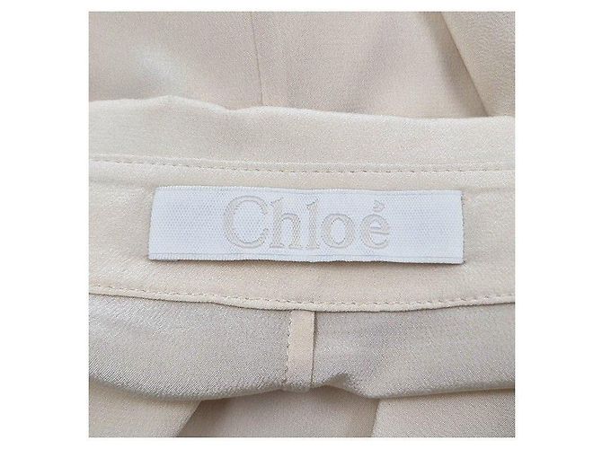 Chloé Camicia di seta Marrone - vista 4