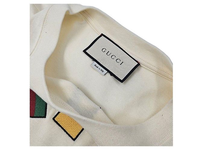 Gucci Logo T-Shirt Weiß - Ansicht 4