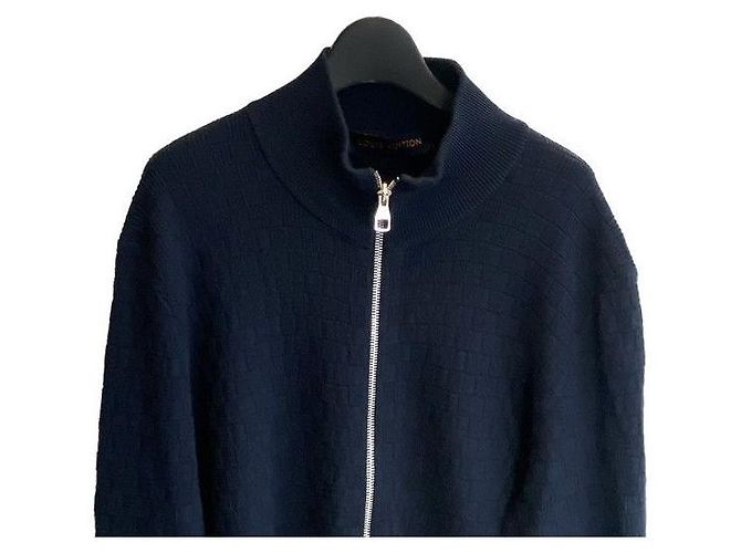Louis Vuitton Damier Cardigan Blau - Ansicht 4