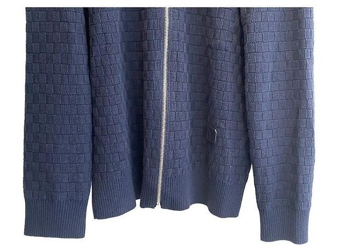 Louis Vuitton Damier Cardigan Blau - Ansicht 5