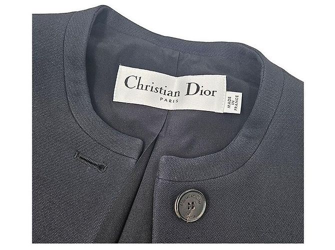 Wolljacke Christian Dior Schwarz - Ansicht 4