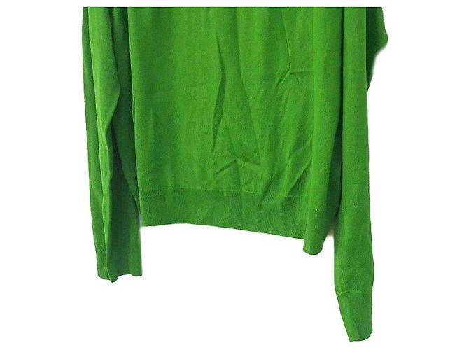 Bottega Veneta Wool Button Cutout Knit Green - view 4