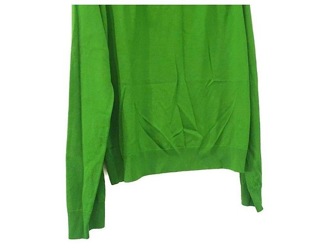 Bottega Veneta Wool Button Cutout Knit Green - view 5