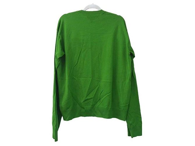 Bottega Veneta Wool Button Cutout Knit Green - view 6