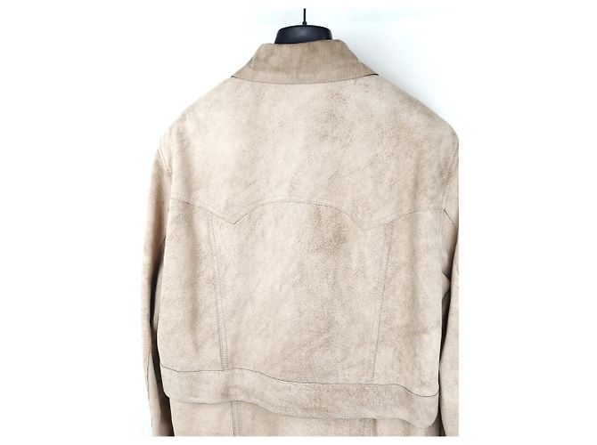 Dior Herren Wildleder Bomberjacke Mehrfarben - Ansicht 5