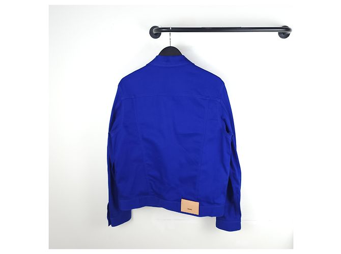 Louis Vuitton DNA Jeansjacke Blau - Ansicht 3