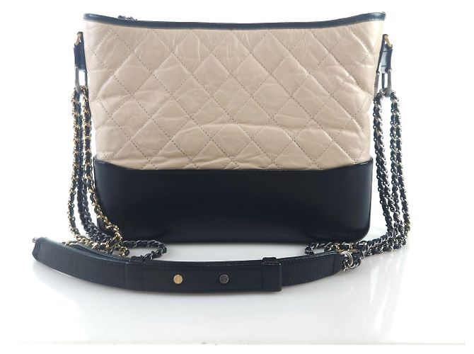 Chanel Borsa Hobo Gabrielle Borsa a Spalla Borsa Crossbody Arancione - vista 4