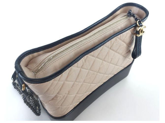 Chanel Borsa Hobo Gabrielle Borsa a Spalla Borsa Crossbody Arancione - vista 5