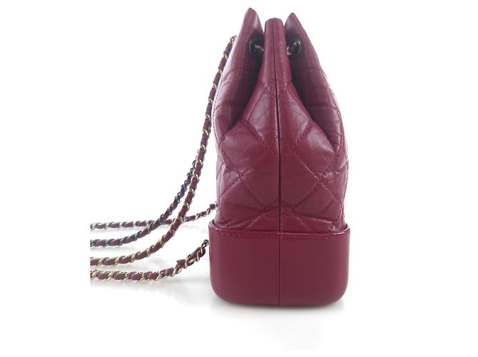 Chanel Zaino Gabrielle Rosso - vista 2