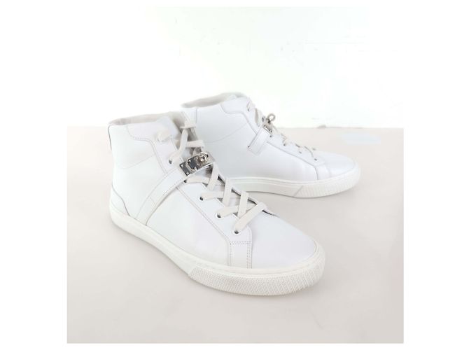 Hermès Sneakers Kelly Daydream Argento - vista 2
