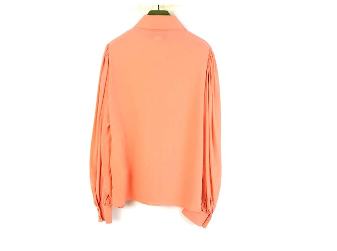Gucci Camisa de seda con volumen puff - vista 3