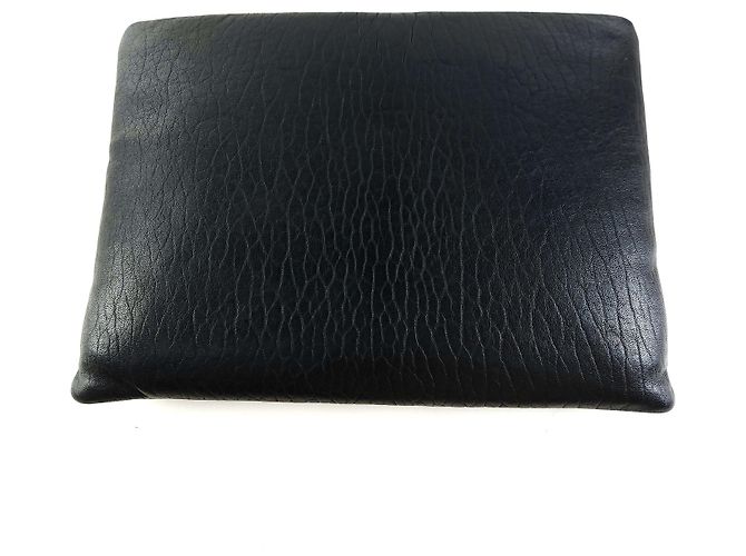 Saint Laurent Borsa Clutch Logo Imbottita Nero - vista 3