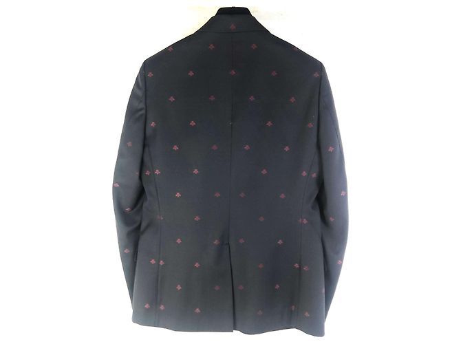 Gucci Traje con bordado de abeja Negro - vista 5