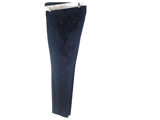 Gucci Traje con bordado de abeja Negro - vista 7