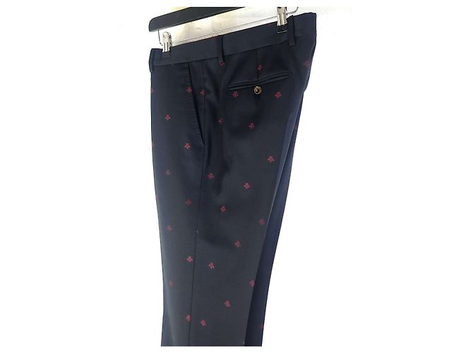 Gucci Traje con bordado de abeja Negro - vista 8