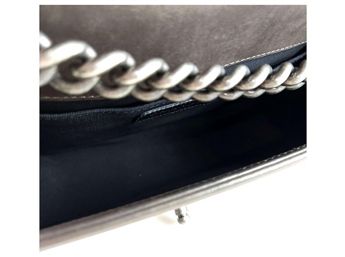 Chanel Borsa a tracolla Boy Wild Stitch con pattina Nero - vista 6