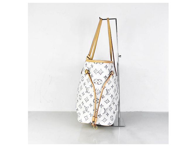 Louis Vuitton Borsa a spalla Neverfull in tessuto jacquard con monogramma Multicolore - vista 2