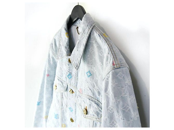 Louis Vuitton Jeansjacke mit Monogramm Mehrfarben - Ansicht 2