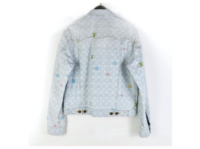 Louis Vuitton Jeansjacke mit Monogramm Mehrfarben - Ansicht 3