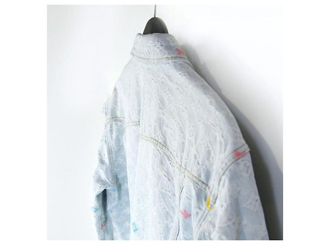 Louis Vuitton Jeansjacke mit Monogramm Mehrfarben - Ansicht 4