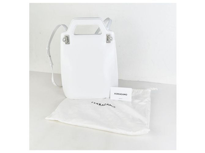 Salvatore Ferragamo Borsa Tote Wanda Borsa a Spalla Argento - vista 6