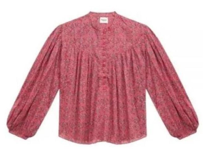 Isabel Marant Top CRBR Roja - vista 4
