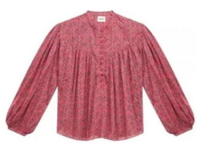 Isabel Marant Top CRBR Roja - vista 5