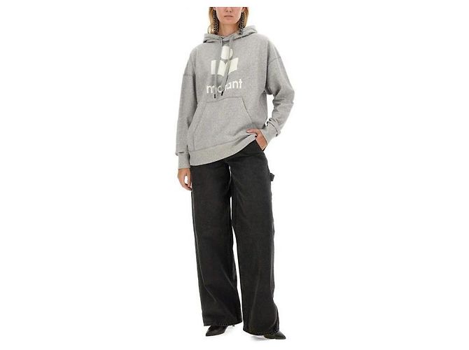 Isabel Marant Kapuzensweatshirt GYWH Silber - Ansicht 5