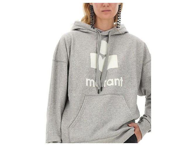 Isabel Marant Kapuzensweatshirt GYWH Silber - Ansicht 7