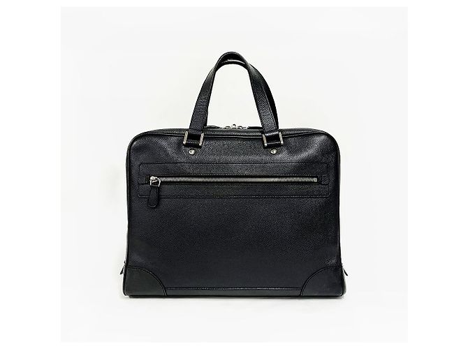 Louis Vuitton Cas d'affaires Taiga Igor Noir - vue 10