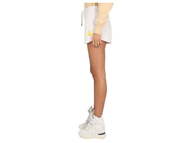 Isabel Marant Pantaloni Corti con Logo ECYE - vista 6