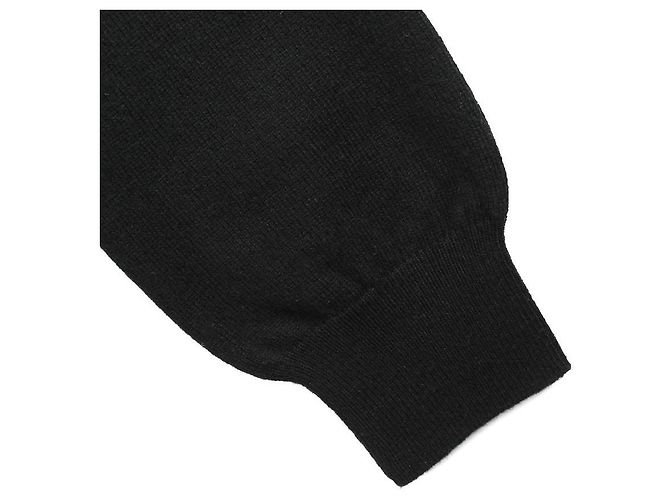 Comme Des Garcons Suéter de malha com patch Double Heart Preto - vista 6