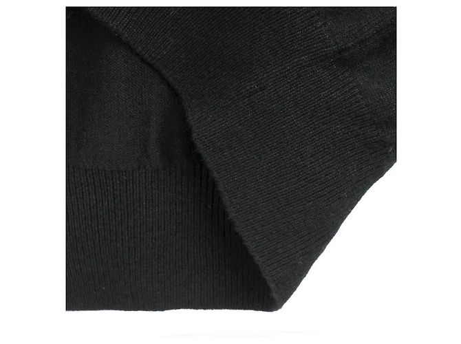 Comme Des Garcons Suéter de malha com patch Double Heart Preto - vista 7