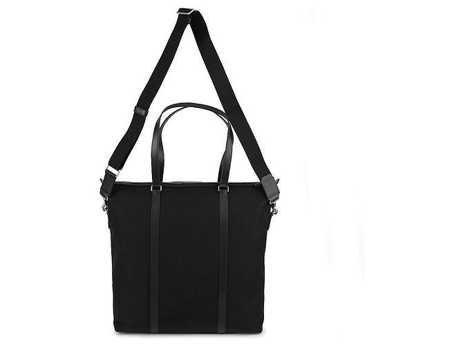 Bally Borsa tote in nylon Nero - vista 5