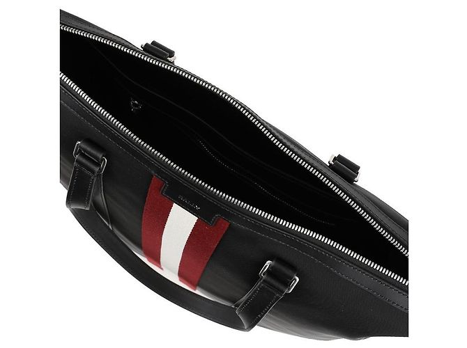 Bally Borsa tote in nylon Nero - vista 8