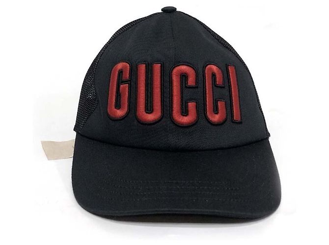 Gucci Cappellino da baseball nero D'oro - vista 6