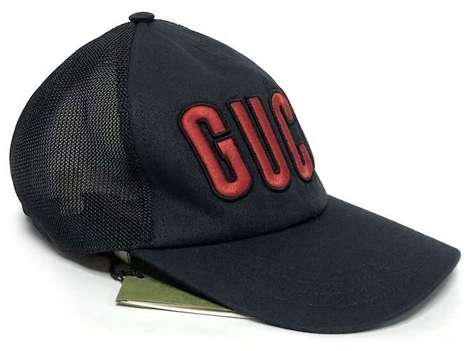 Gucci Cappellino da baseball nero D'oro - vista 8