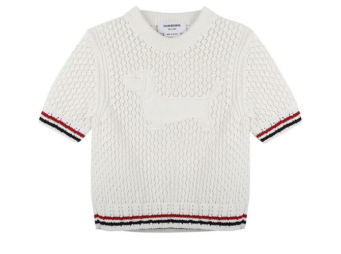 Thom Browne Punto Hector Pointel Blanco - vista 3