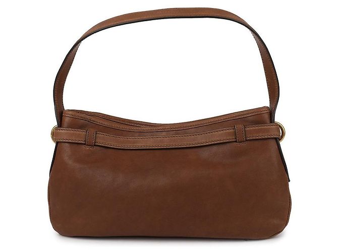 Miu Miu Nappa-Leder-Tasche Rot - Ansicht 5