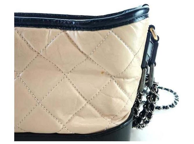 Chanel Borsa Hobo Gabrielle Borsa a Spalla Borsa Crossbody Arancione - vista 4