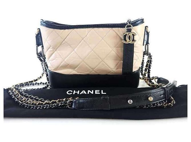 Chanel Borsa Hobo Gabrielle Borsa a Spalla Borsa Crossbody Arancione - vista 7