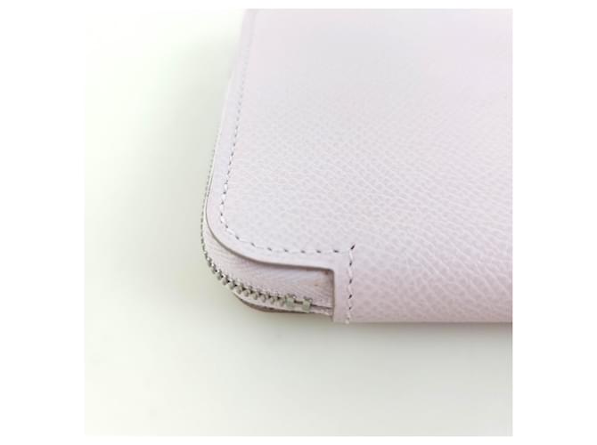 Hermès Appsong Seiden-Compact-Wallet Silber - Ansicht 5