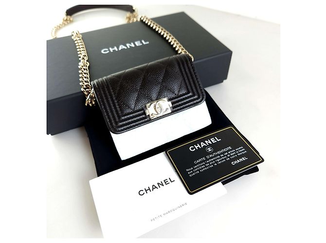 Boy Chanel Cartera de Cadena Caviar para Niño Multicolor - vista 7