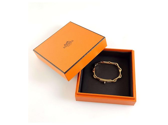 Hermès Bracciale in diamante Kelly Chain Arancione - vista 5